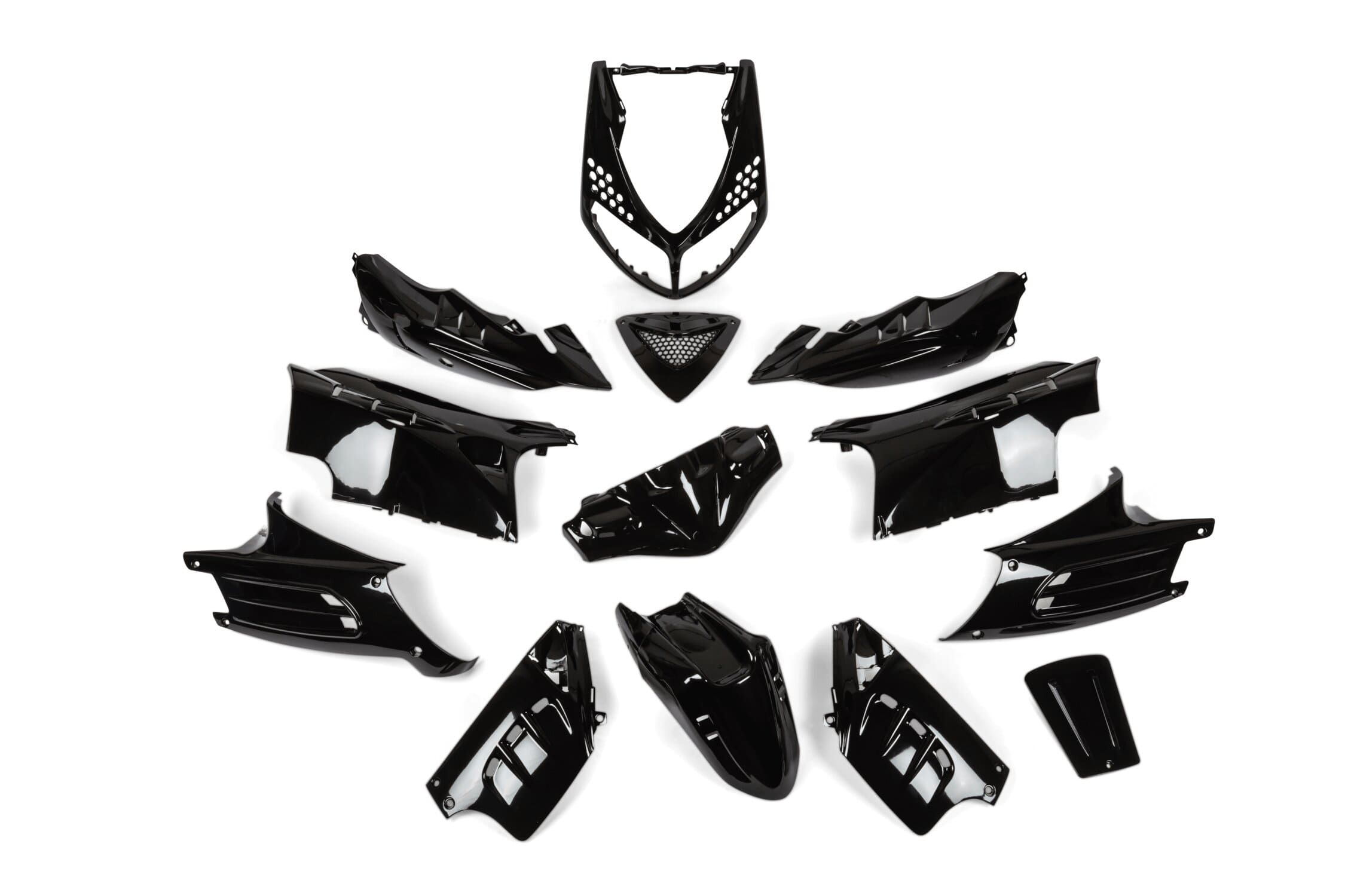 STR-922/BK Kit Carena 13 pezzi nero Peugeot Speedfight 2, COD: STR-922/BK