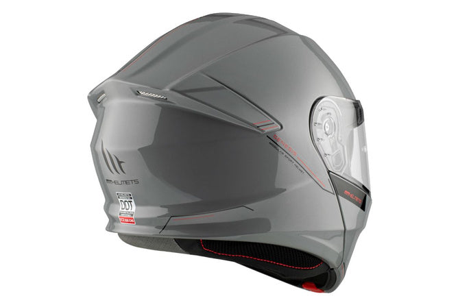 MT-209472 Casco modulare MT Helmets GENESIS grigio lucido M