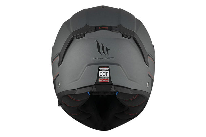 MT-202993 Casco modulare MT Helmets ATOM 2 grigio opaco L