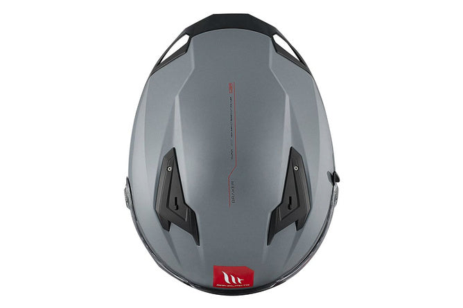 MT-206941 MT Helmets BRAKER A12 full face helmet, matt grey, L