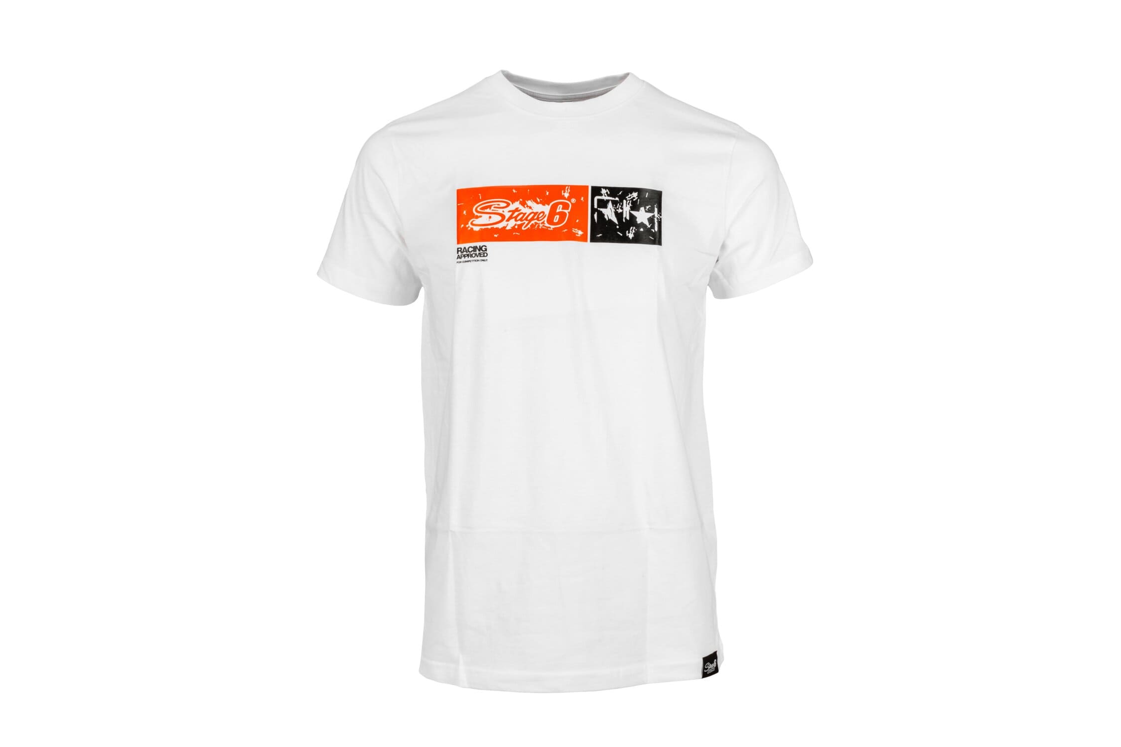 S6-09005/L T-shirt Stage6 Racing Approved Bianco L, COD: S6-09005/L