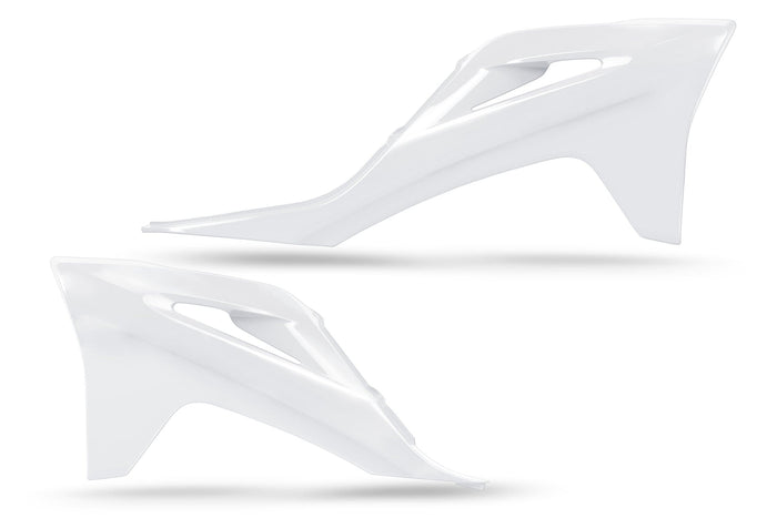 UF-GG07128#041 Plastiche radiatore Gasgas MC / EC dopo 2021 UFO bianco, COD: UF-GG07128#041
