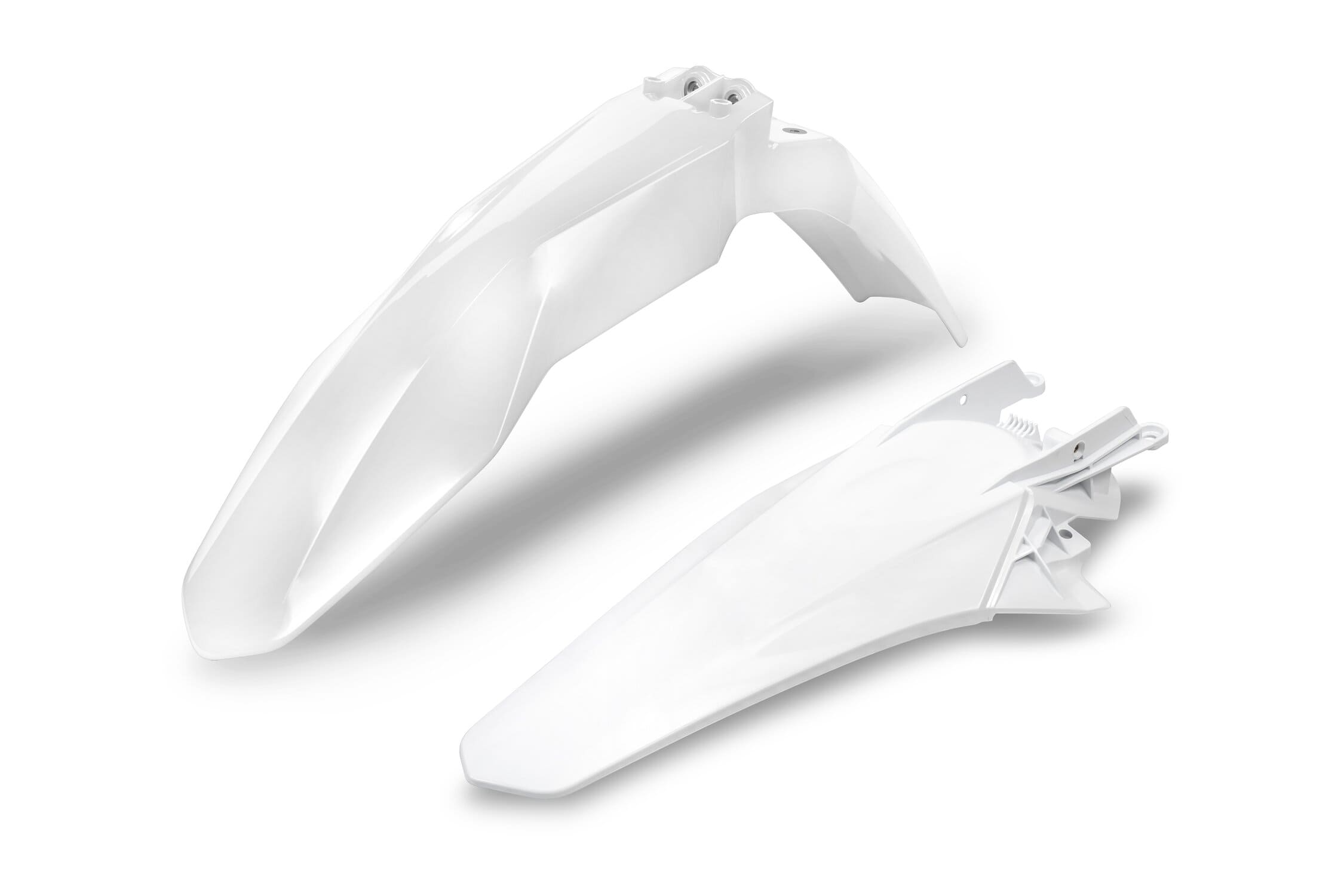 UF-GGFK703@041 Set parafanghi anteriore + posteriore EC / EC-F 2021-2023 dopo 2022 UFO bianco