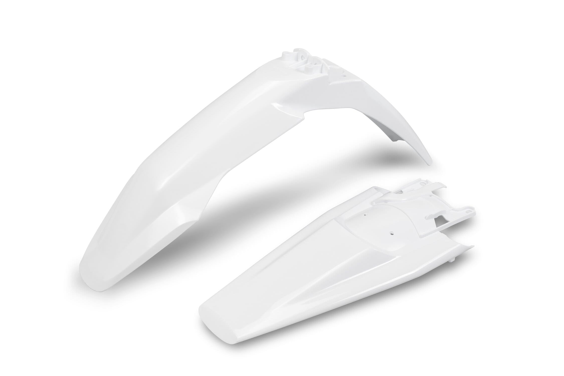 UF-HUFK626@040 Set parafanghi anteriore + posteriore Husqvarne TC / FC dopo 2023 UFO bianco, COD: UF-HUFK626@040