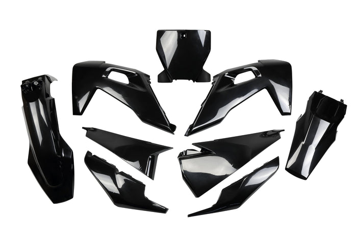 UF-HUKIT622@001 Kit plastiche Husqvarna TC / FC dopo 2019 UFO nero, COD: UF-HUKIT622@001