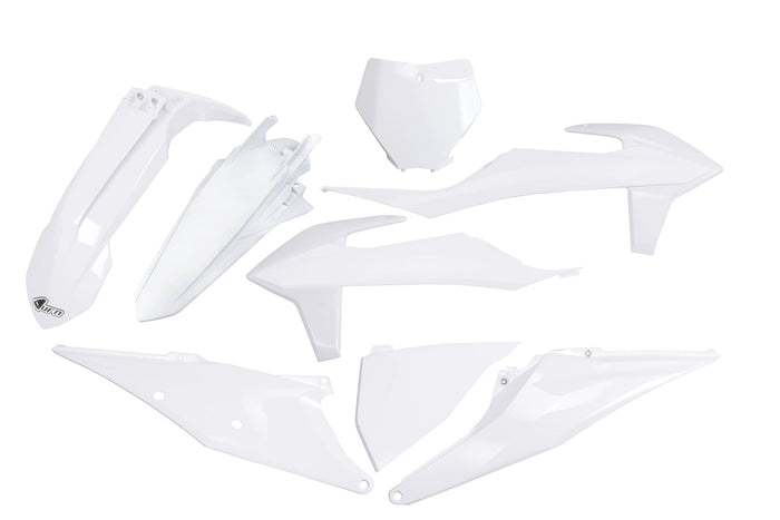UF-KTKIT522@042 Kit plastiche KTM SX / SX-F 2019-2022 UFO bianco OEM, COD: UF-KTKIT522@042