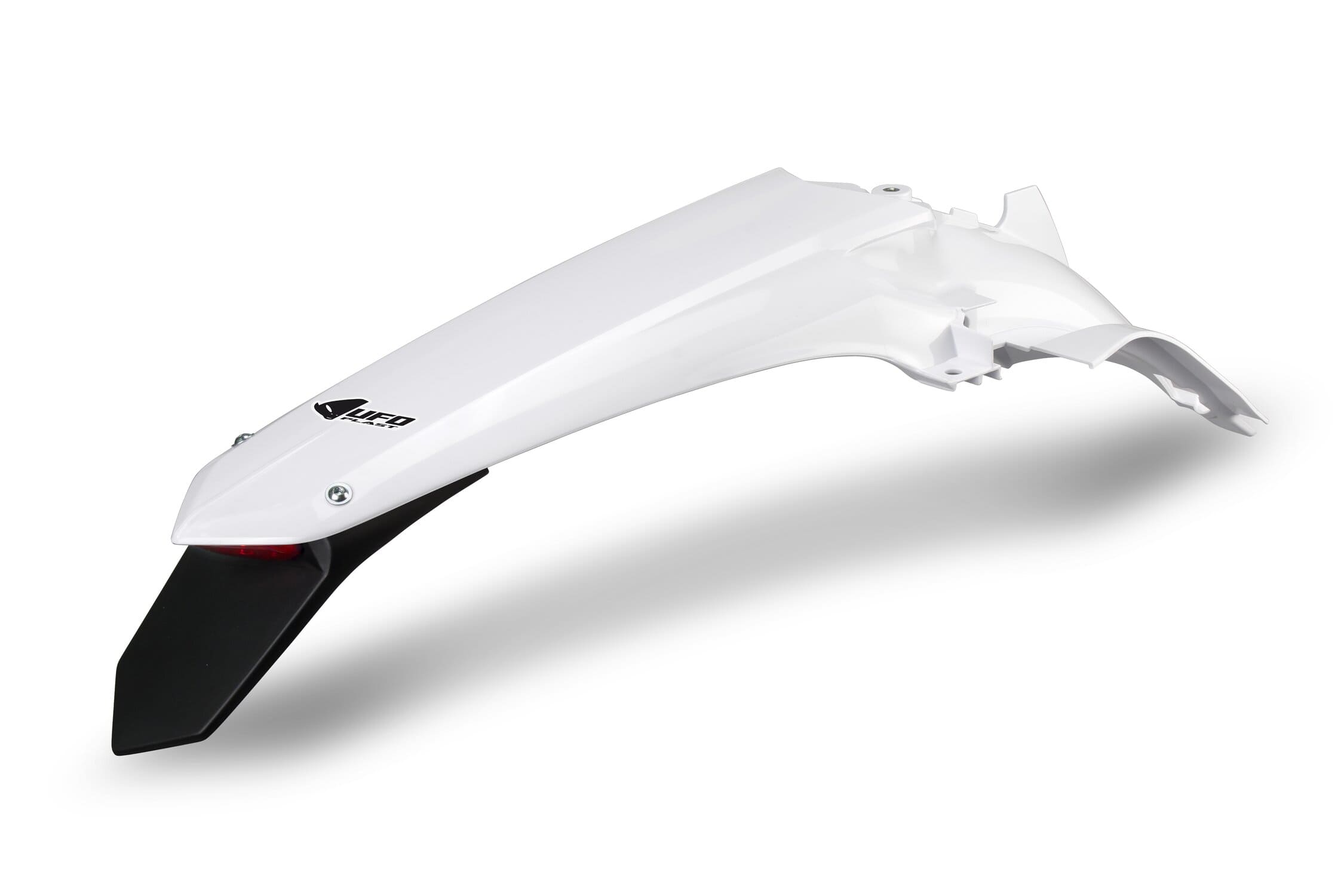 UF-YA04878#046 Parafango posteriore enduro LED YZ 125 / 250 dopo 2022 UFO bianco, COD: UF-YA04878#046