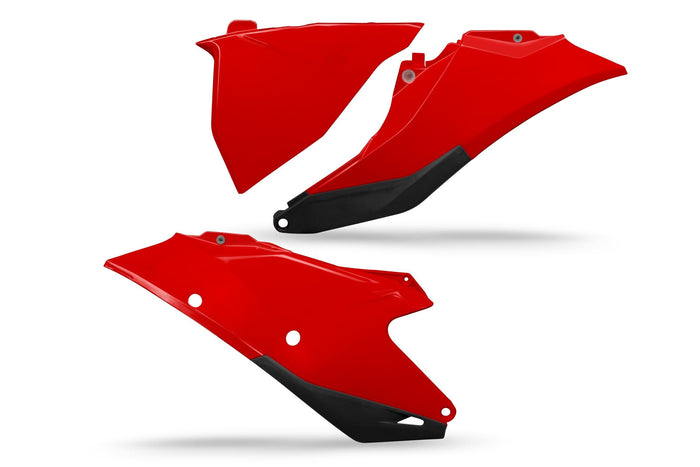 UF-GG07129#062 Fiancatine laterali Gasgas MC / EC dopo 2021 UFO rosso, COD: UF-GG07129#062