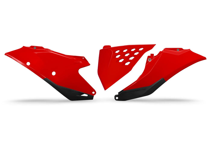 UF-GG07141#062 Fiancatine laterali traforati Gasgas MC / EC dopo 2021 UFO rosso, COD: UF-GG07141#062