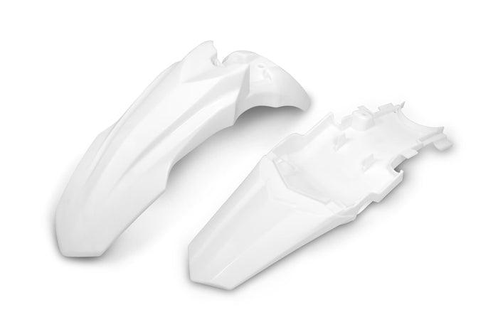 UF-HOFK124@041 Set parafanghi anteriore + posteriore CRF 110 dopo 2019 UFO bianco