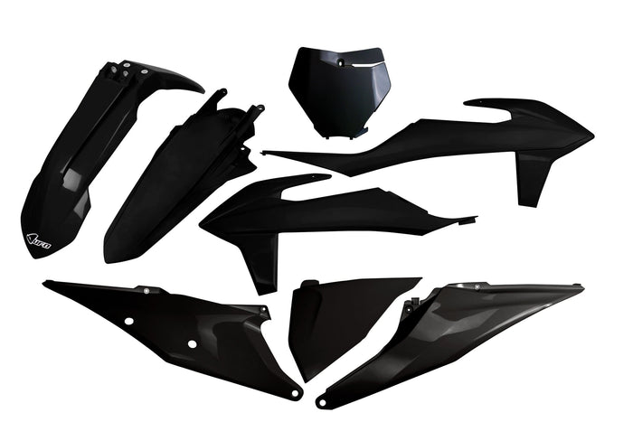 UF-KTKIT522@001 Kit plastiche KTM SX / SX-F 2019-2022 UFO nero, COD: UF-KTKIT522@001