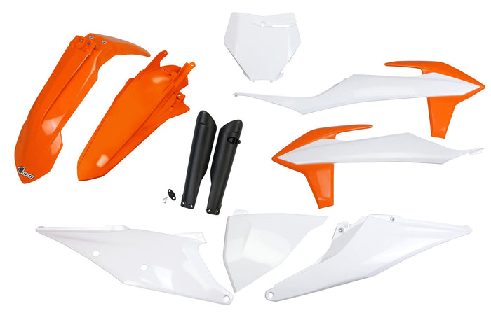 UF-KTKIT522F@999K Kit plastiche con protezioni forcella KTM SX / SX-F 2019-2022 UFO colori OEM 2021, COD: UF-KTKIT522F@999K
