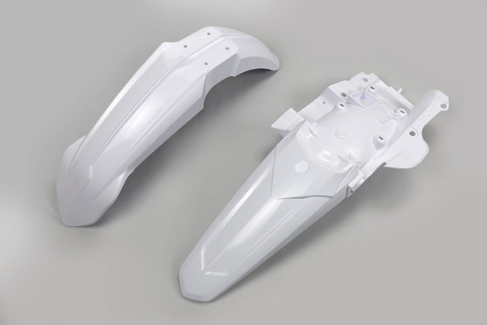 UF-YAFK321@046 Set parafanghi anteriore + posteriore Yamaha YZF dopo 2018 UFO bianco