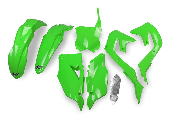 UF-KAKIT227@999A Kit plastiche Kawasaki KX dopo 2019 UFO verde, COD: UF-KAKIT227@999A