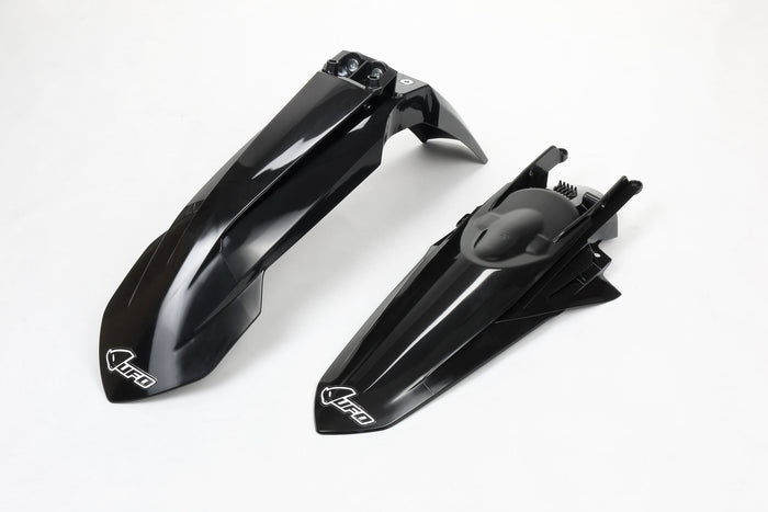 UF-KTFK522@001 Set parafanghi anteriore + posteriore KTM SX / SX-F 2019 - 2022 UFO nero