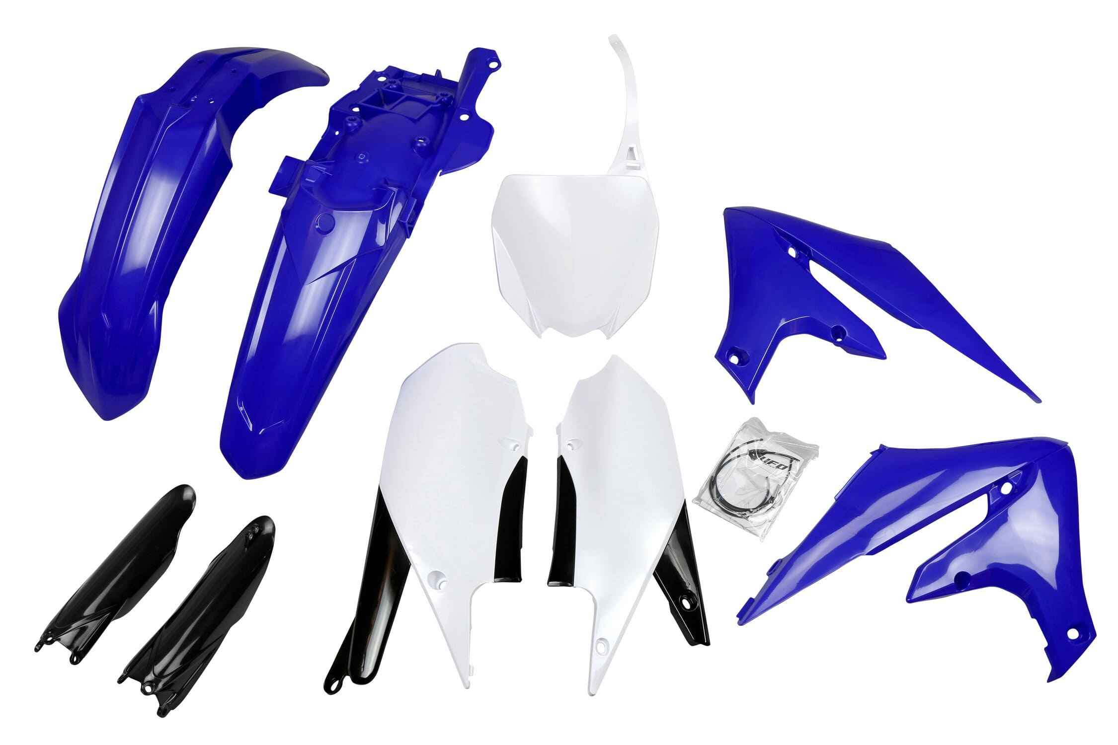 UF-YAKIT321F@999 Kit plastiche con protezioni forcella Yamaha YZF dopo 2018 UFO colori OEM 2018 - 2020, COD: UF-YAKIT321F@999