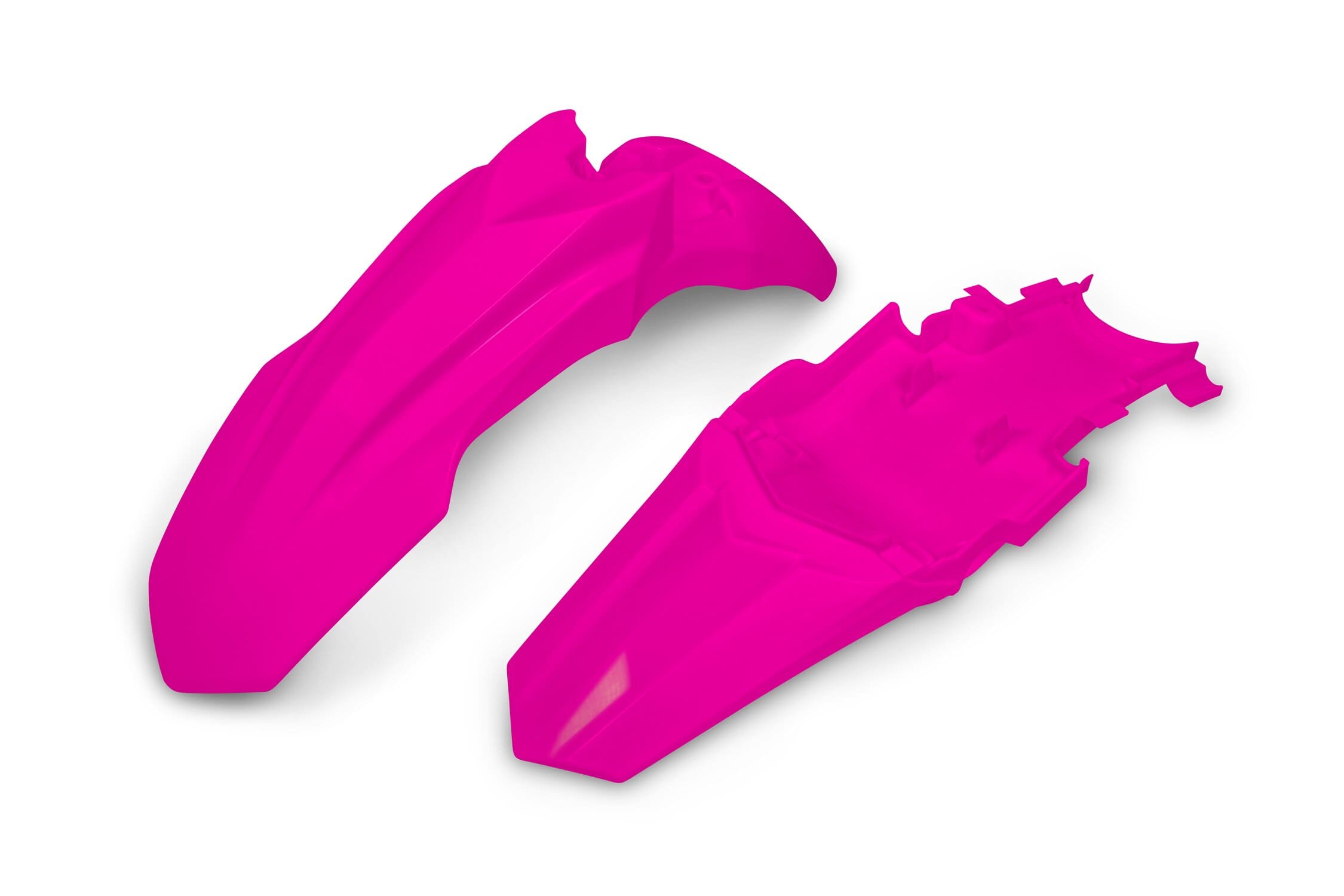 UF-HOFK124@P Set parafanghi anteriore + posteriore CRF 110 dopo 2019 UFO rosa fluo