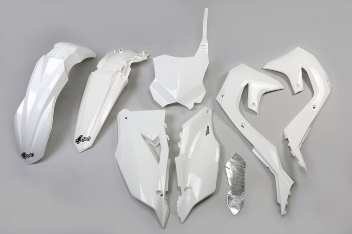 UF-KAKIT227@047 Kit plastiche Kawasaki KX dopo 2019 UFO bianco, COD: UF-KAKIT227@047