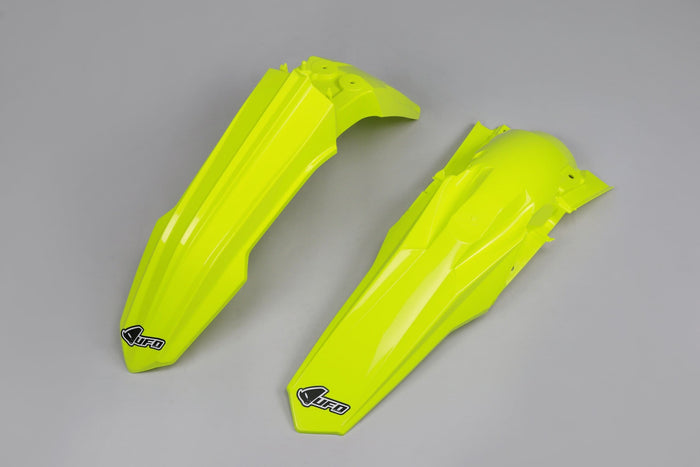 UF-SUFK418@DFLU Set parafanghi anteriore + posteriore RM-Z dopo 2018 UFO giallo fluo
