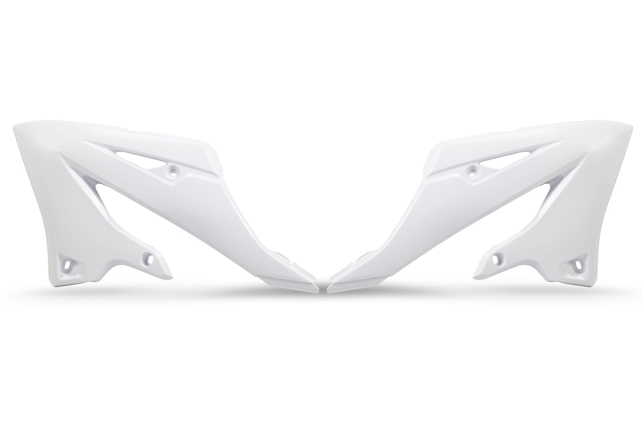 UF-YA04876#046 Plastiche radiatore YZ 125 / 250 dopo 2022 UFO bianco, COD: UF-YA04876#046