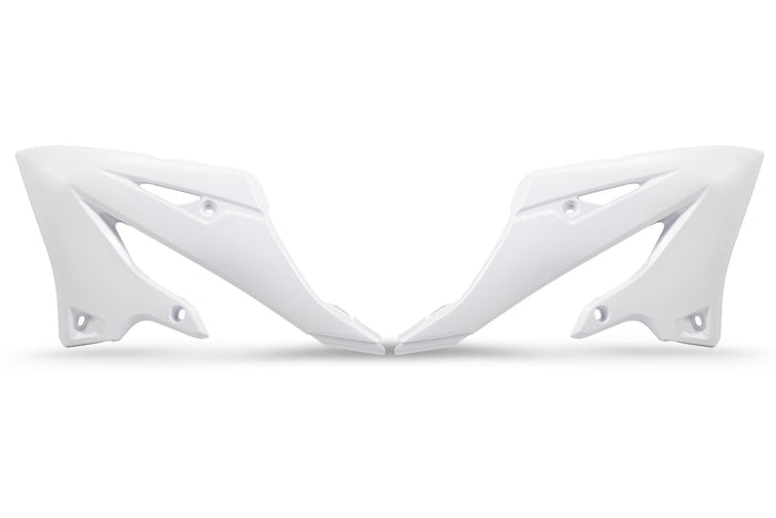 UF-YA04876#046 Plastiche radiatore YZ 125 / 250 dopo 2022 UFO bianco, COD: UF-YA04876#046