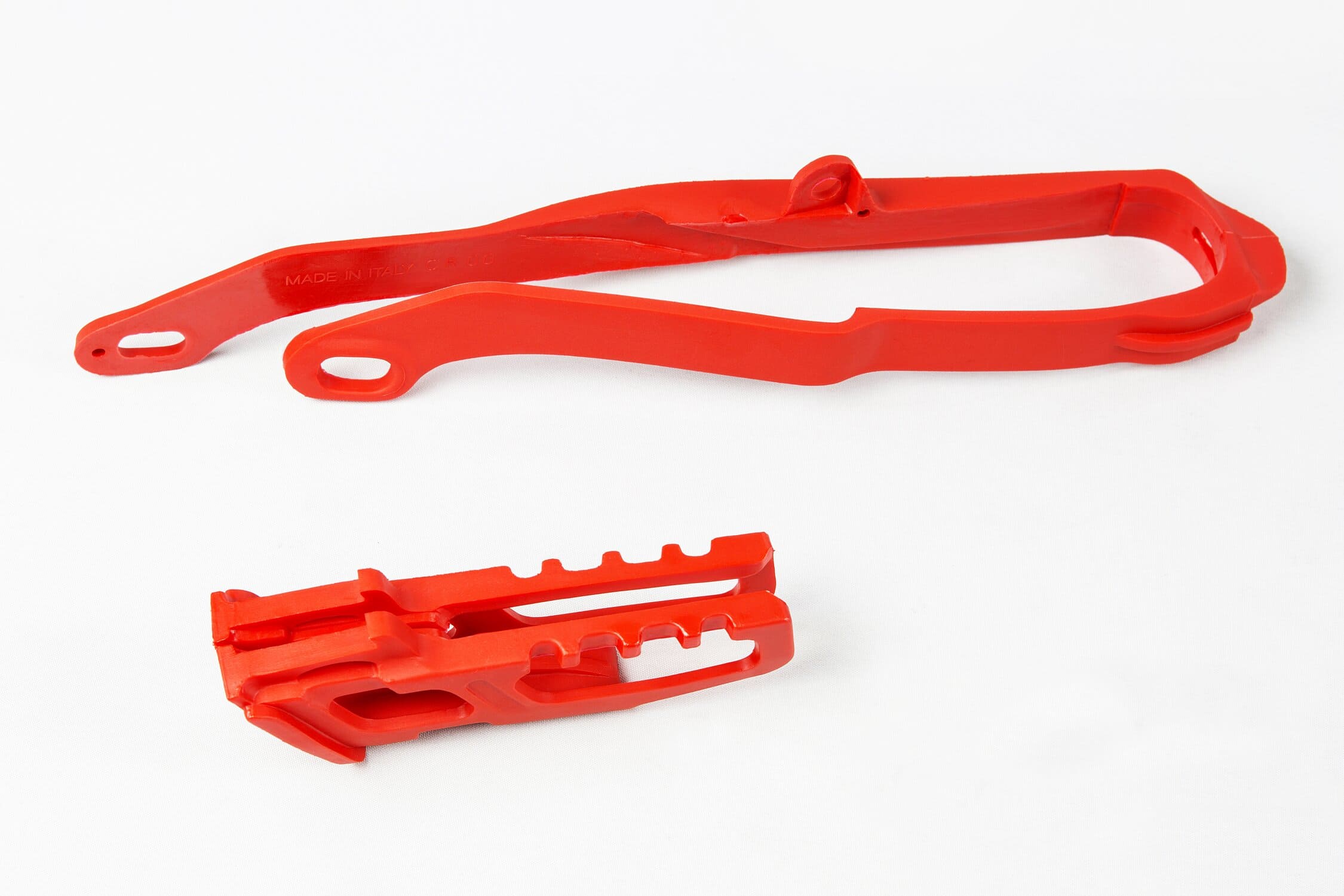UF-HO04633@070 Kit cruna catena + fascia forcella Honda CR 125 / 250 2007 rosso, COD: UF-HO04633@070
