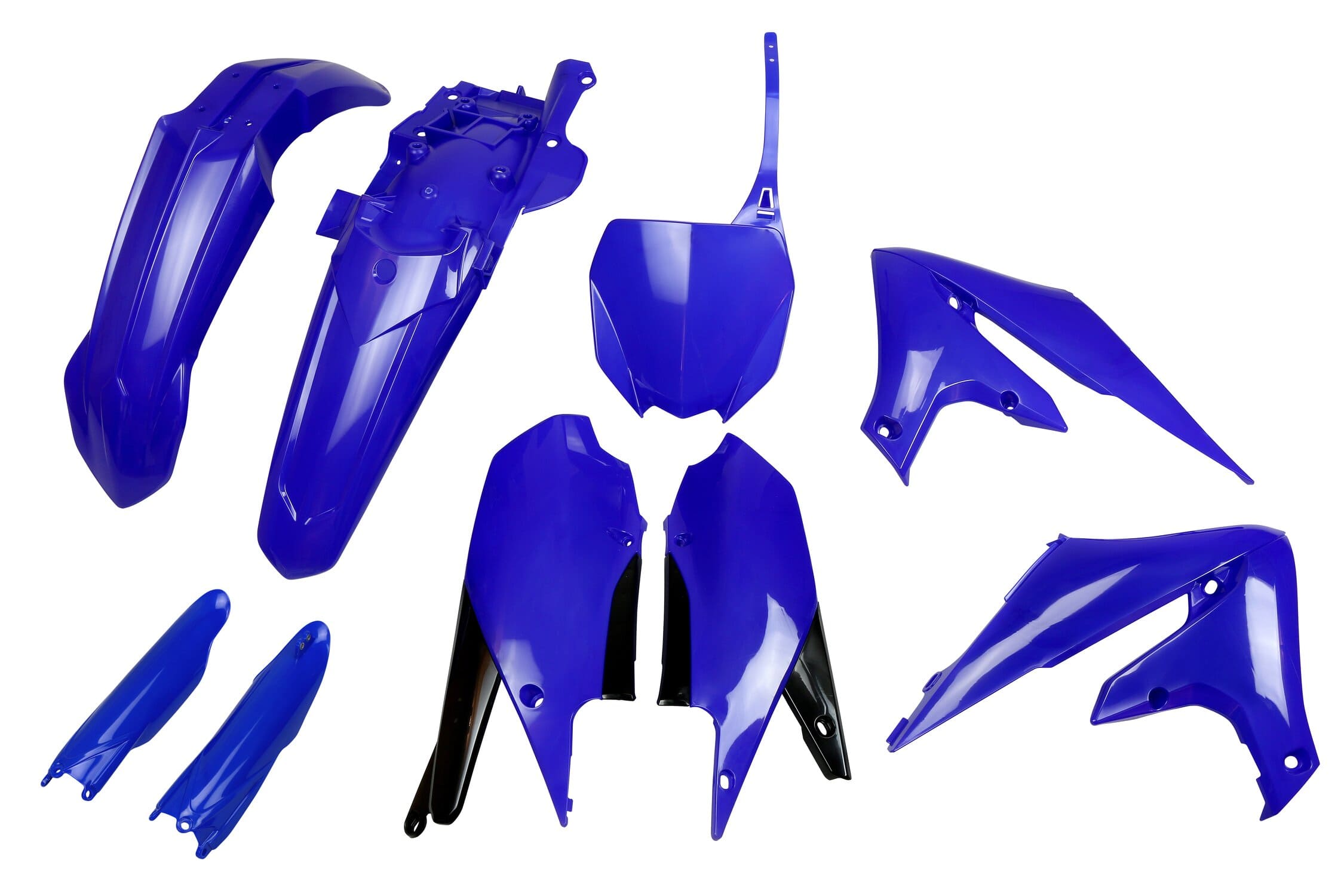 UF-YAKIT321F@089 Kit plastiche con protezioni forcella Yamaha YZF dopo 2018 UFO colori OEM 2021 - 2023, COD: UF-YAKIT321F@089