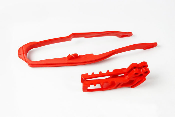 UF-HO04632@070 Kit cruna catena + fascia forcella Honda CR 125 / 250 2005-2006 rosso, COD: UF-HO04632@070