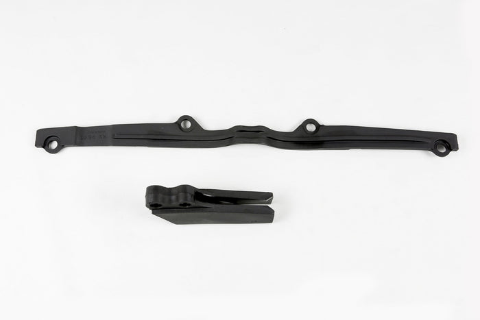 UF-KA03792@001 Kit cruna catena + fascia forcella Kawasaki KX 125 / 250 1997-2002 nero, COD: UF-KA03792@001
