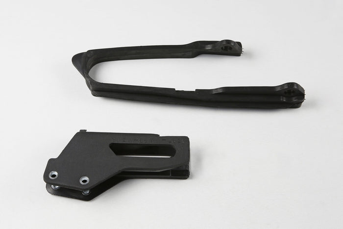 UF-SU04923@001 Kit cruna catena + fascia forcella Suzuki RM 125 / 250 1999-2000 nero UFO, COD: UF-SU04923@001