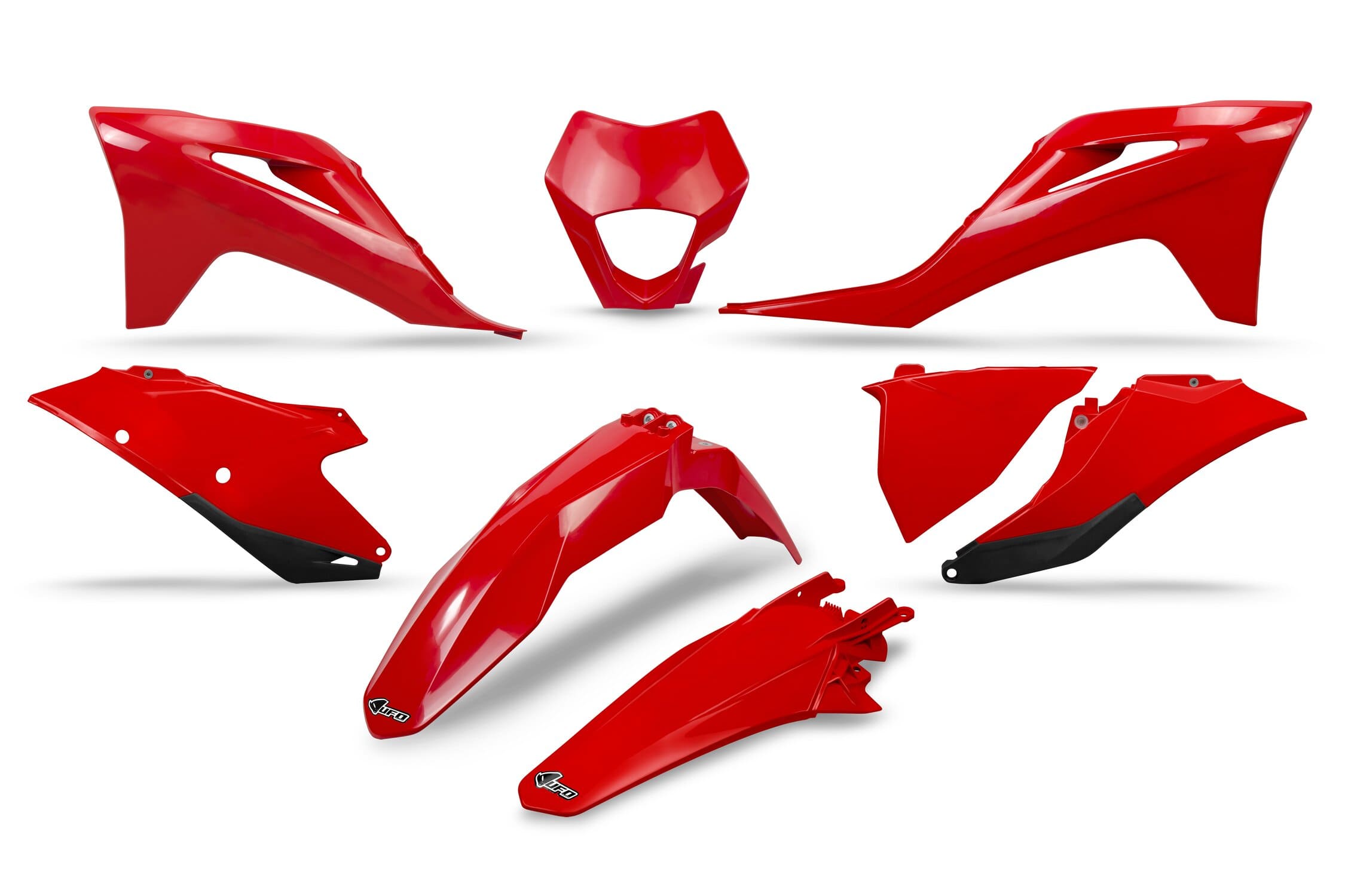 UF-GGKIT703@062 Kit plastiche Gasgas EC / EC-F 2021-2023 dopo 2021 UFO rosso OEM 2023, COD: UF-GGKIT703@062