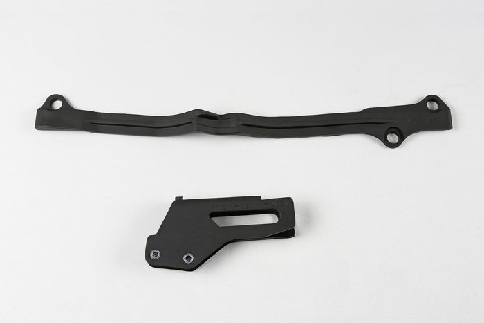 UF-SU04924@001 Kit cruna catena + fascia forcella Suzuki RM 125 / 250 2001-2008 nero UFO, COD: UF-SU04924@001