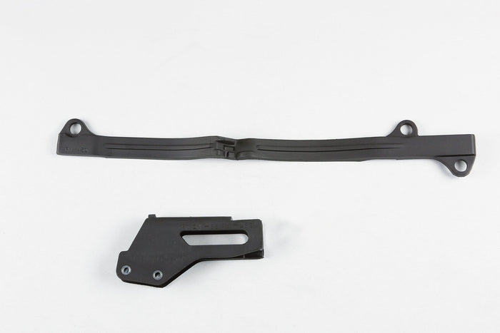 UF-SU04933@001 Kit cruna catena + fascia forcella Suzuki RM-Z 250 2010-2018 nero UFO
