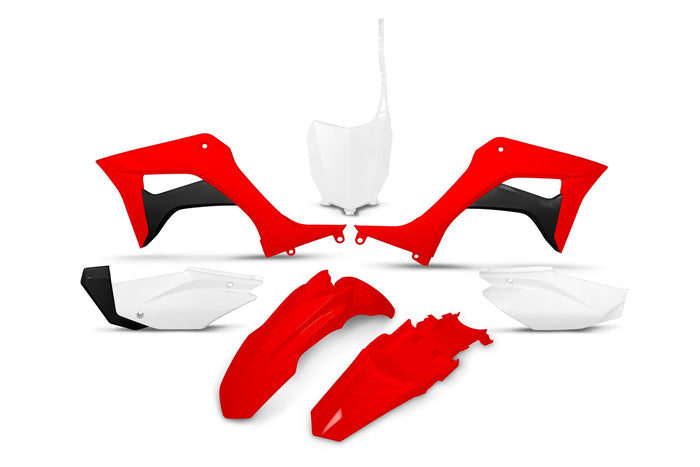 UF-HOKIT124@999 Kit plastiche CRF 110 dopo 2019 UFO rosso / bianco, COD: UF-HOKIT124@999