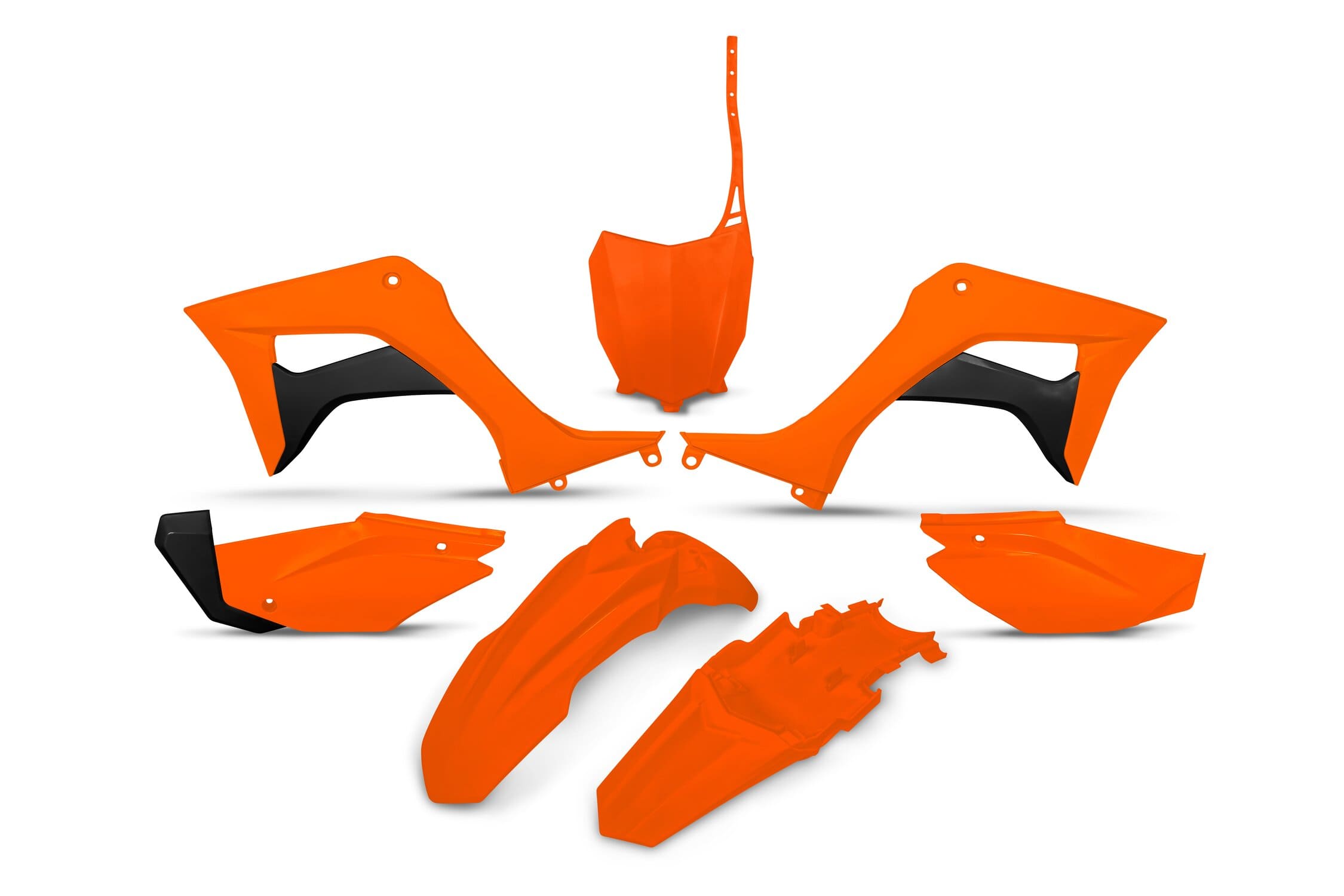 UF-HOKIT124@FFLU Kit plastiche CRF 110 dopo 2019 UFO arancione fluo, COD: UF-HOKIT124@FFLU