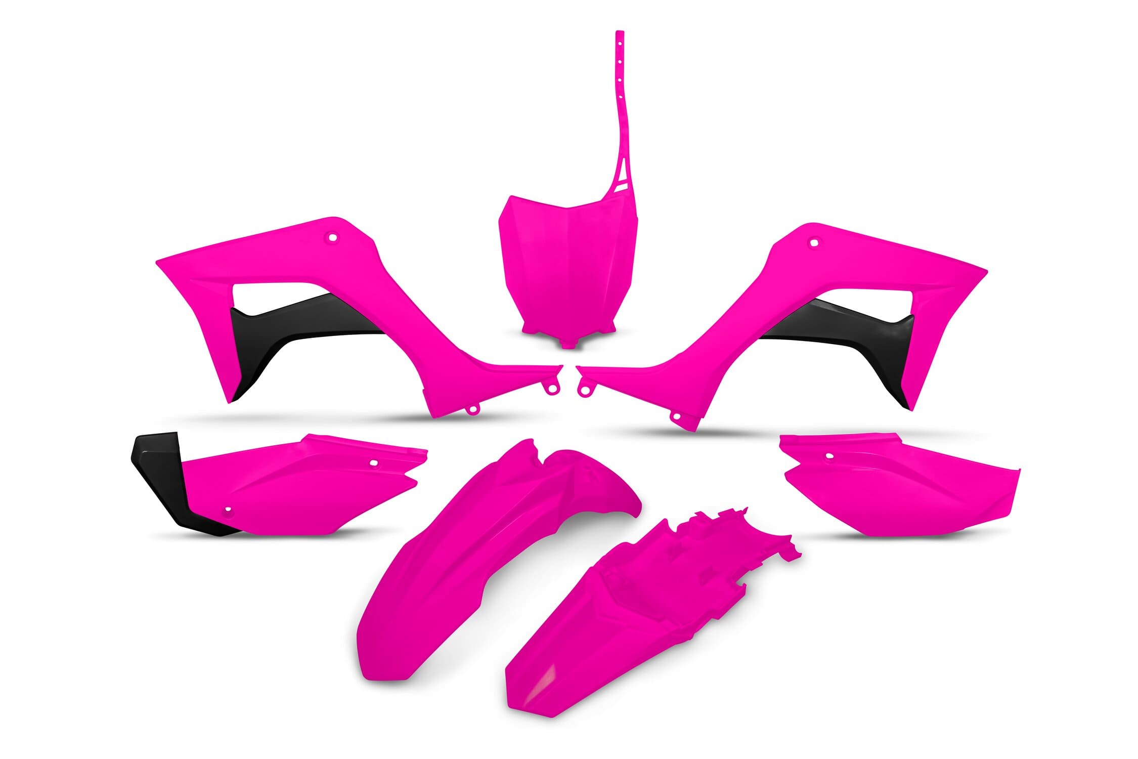 UF-HOKIT124@P Kit plastiche CRF 110 dopo 2019 UFO rosa fluo, COD: UF-HOKIT124@P