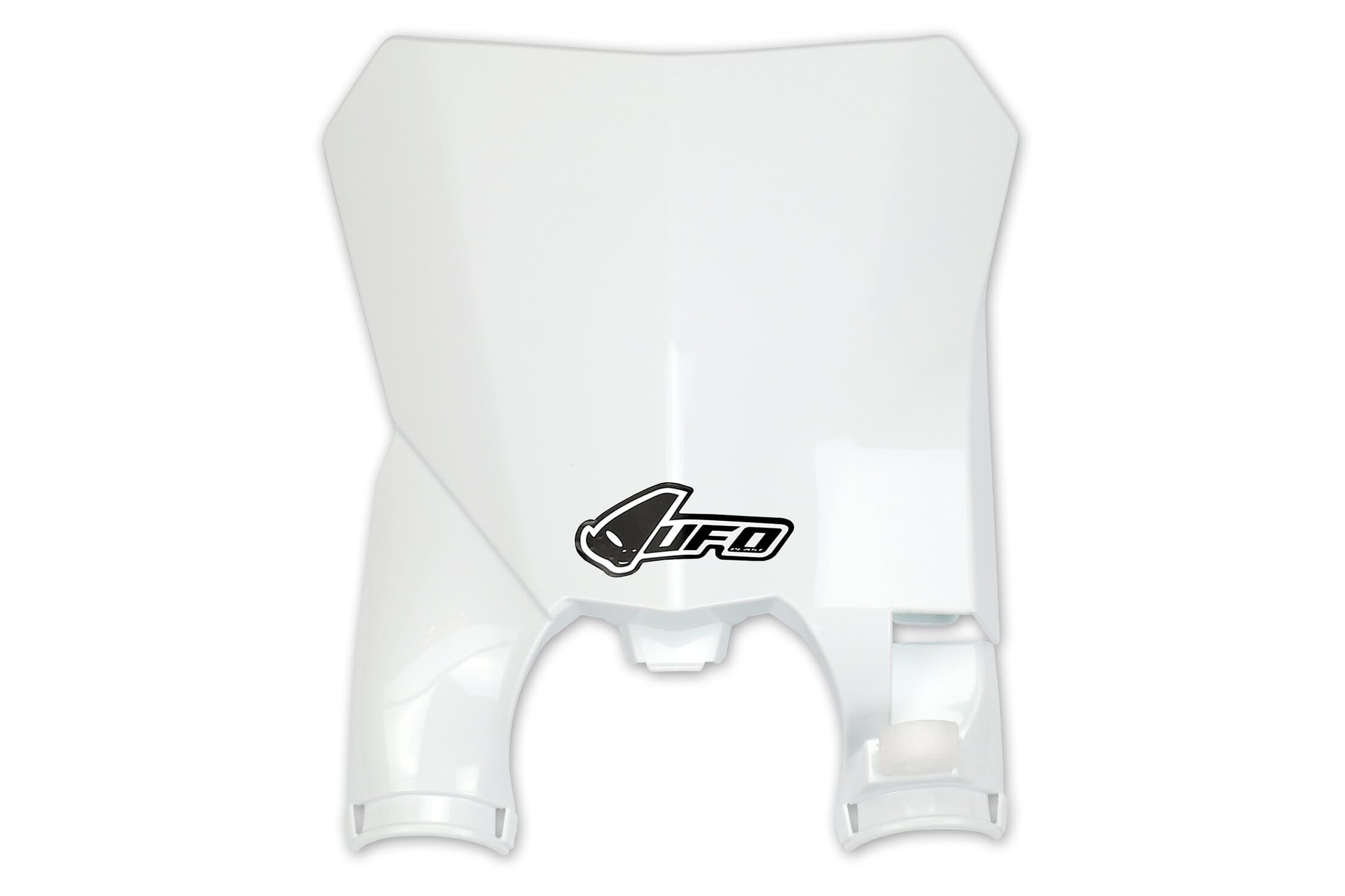 UF-HO04679#041 Portanumero anteriore CRF 250 / 450 dopo 2017 UFO Stadium bianco, COD: UF-HO04679#041