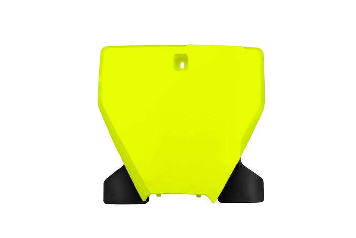 UF-HU03395#DFLU Portanumero anteriore Husqvarna FC / TC dopo 2019 UFO giallo fluo