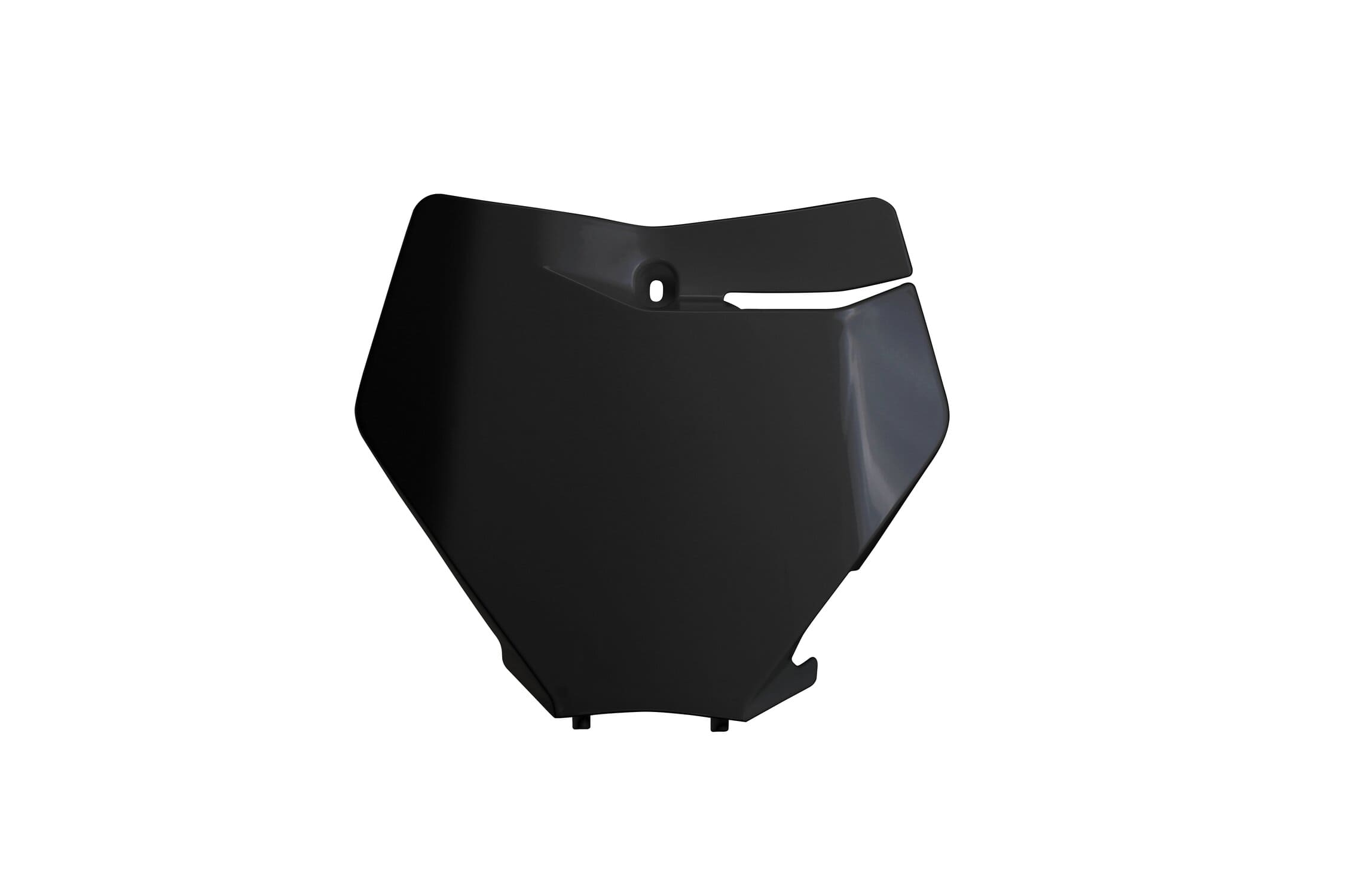 UF-KT04094#001 Portanumero anteriore KTM SX dopo 2019 UFO nero, COD: UF-KT04094#001
