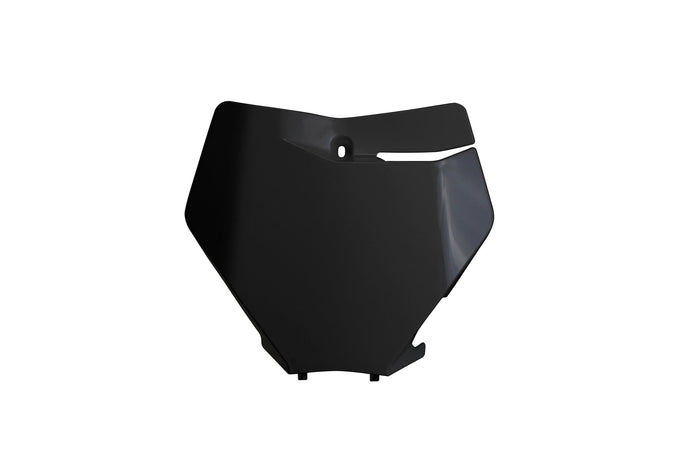 UF-KT04094#001 Portanumero anteriore KTM SX dopo 2019 UFO nero, COD: UF-KT04094#001