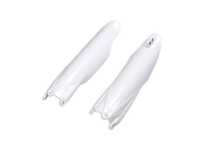UF-YA04814#046 Protezioni forcella Yamaha YZF dopo 2010 / YZ dopo 2022 bianco, COD: UF-YA04814#046