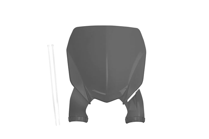 UF-YA04873#090 Portanumero anteriore YZ / YZF dopo 2018 UFO Stadium grigio, COD: UF-YA04873#090