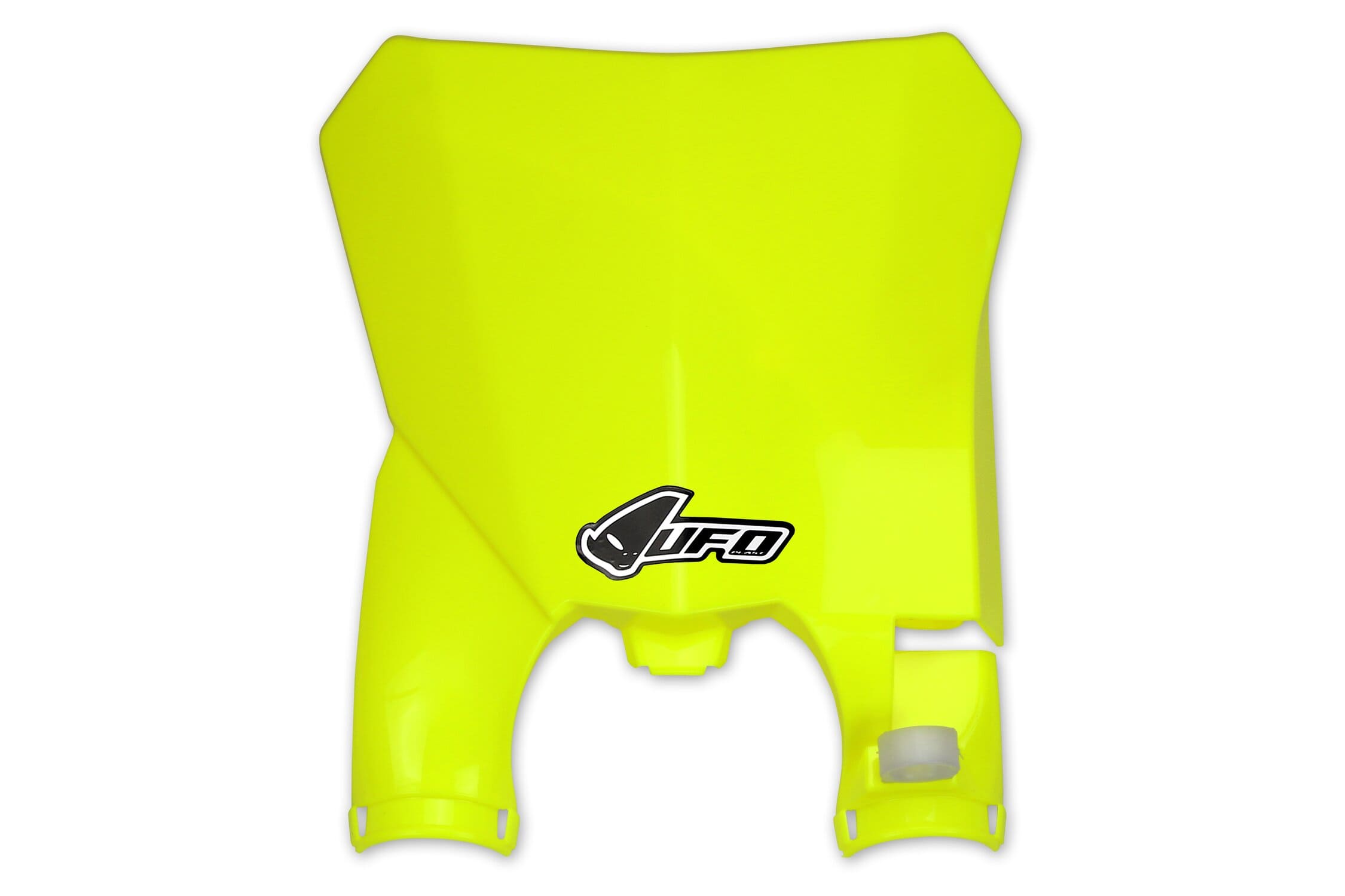 UF-HO04679#DFLU Portanumero anteriore CRF 250 / 450 dopo 2017 UFO Stadium giallo fluo
