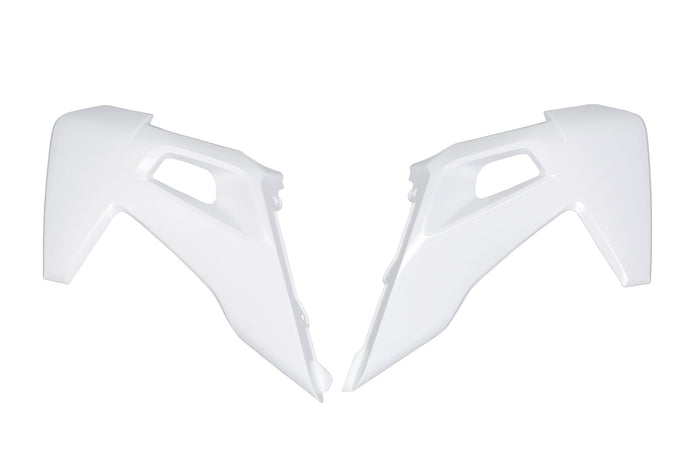 UF-HU03390#040 Plastiche radiatore Husqvarna TC /FC 2019-2022 UFO bianco, COD: UF-HU03390#040