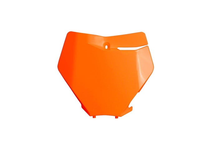 UF-KT04094#127 Portanumero anteriore KTM SX dopo 2019 UFO arancione, COD: UF-KT04094#127