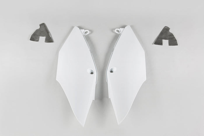 UF-HO04684#041 Fiancatine laterali Honda CRF 250 / 450 2017-2021 UFO bianco, COD: UF-HO04684#041