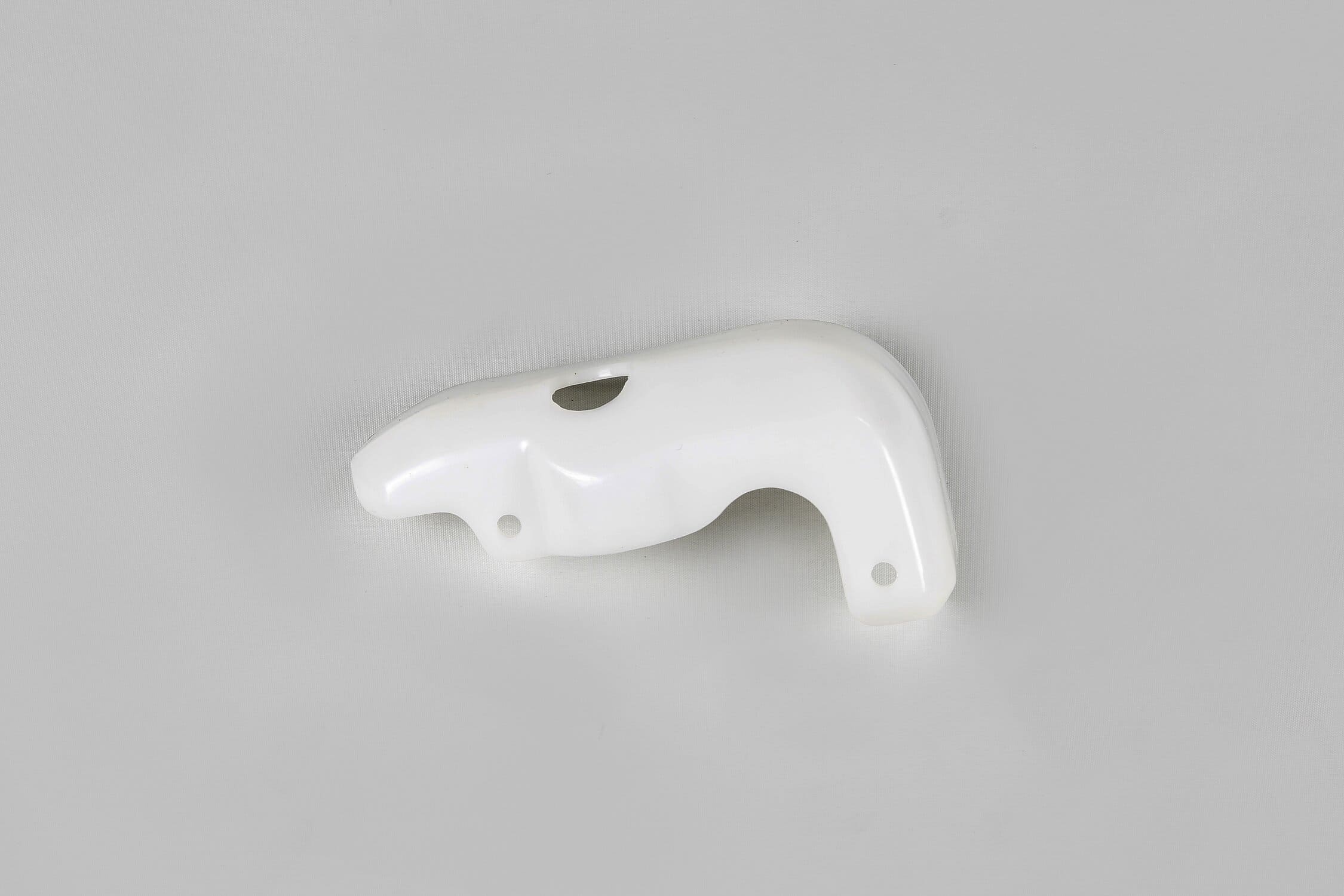 UF-KA03727#280 Protezione tubo freno Kawasaki KX 125 / 250 1999-2003 UFO neutro, COD: UF-KA03727#280