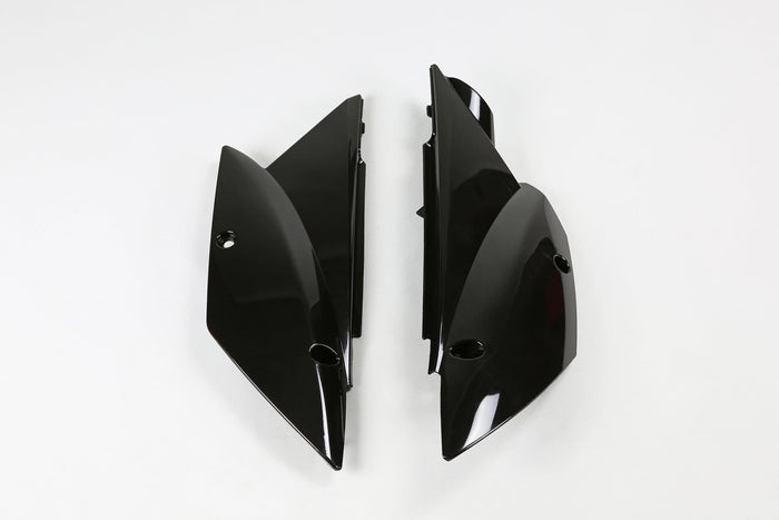 UF-KA04717#001 Fiancatine laterali Kawasaki KLX 110 UFO nero, COD: UF-KA04717#001