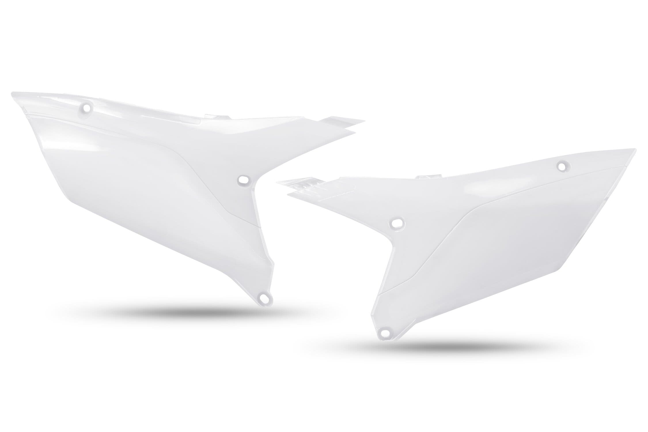 UF-YA04893#046 Fiancatine laterali Yamaha YZF dopo 2023 bianco, COD: UF-YA04893#046