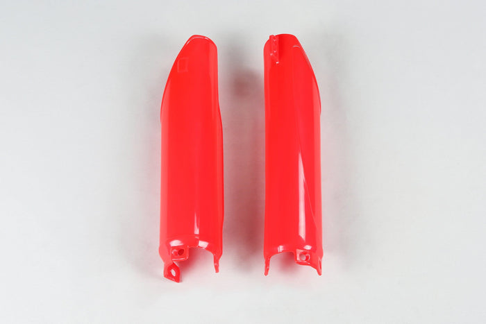UF-HO03672#067 Protezioni forcella Honda CR 125 / 250 1991-2003 UFO rosso vintage, COD: UF-HO03672#067